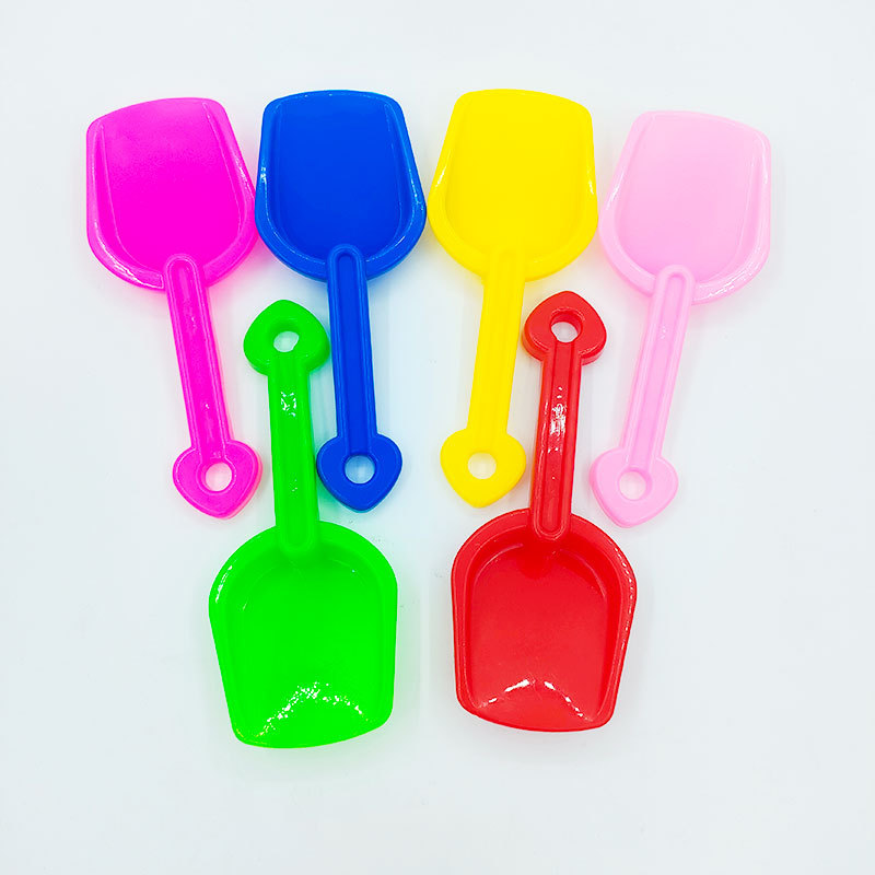 19cm beach shovel cheap small size plastic shovel children's sand digging tools beach toys wholesale