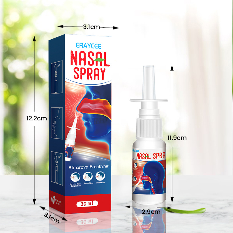 ERAYCEE cross-border foreign trade herbal nasal relief spray nasal congestion itching runny nose sneeze nasal care