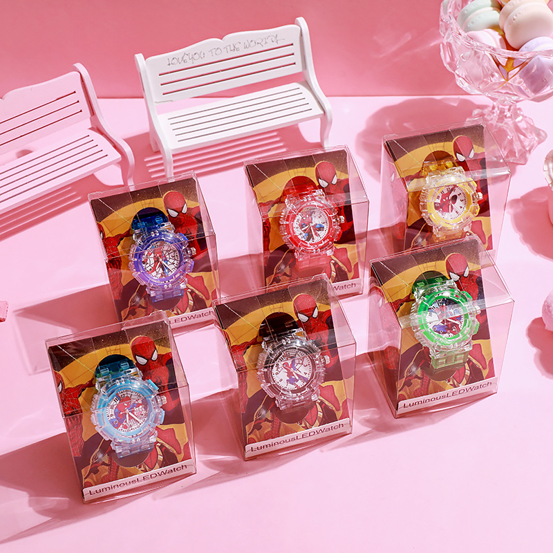 Transparent color display box