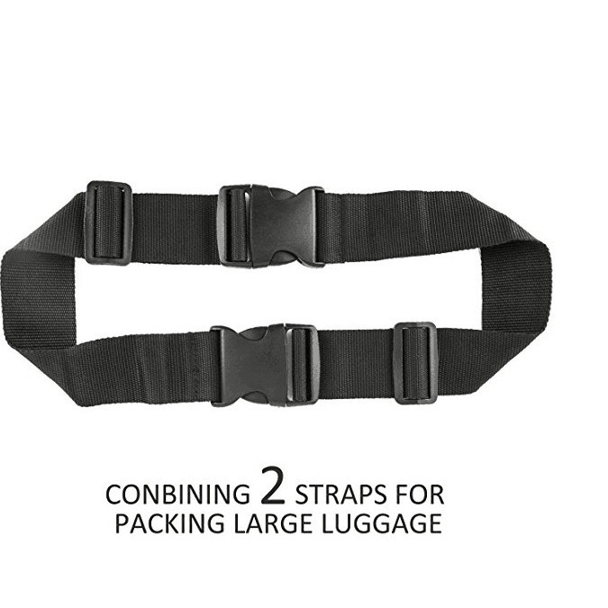 Luggage compartment connection binding belt combination adjustable luggage compartment connection belt multiple trolley case packing belt