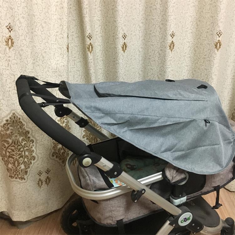 Baby stroller high landscape car two-way stroller awning accessories shading sunscreen rainproof