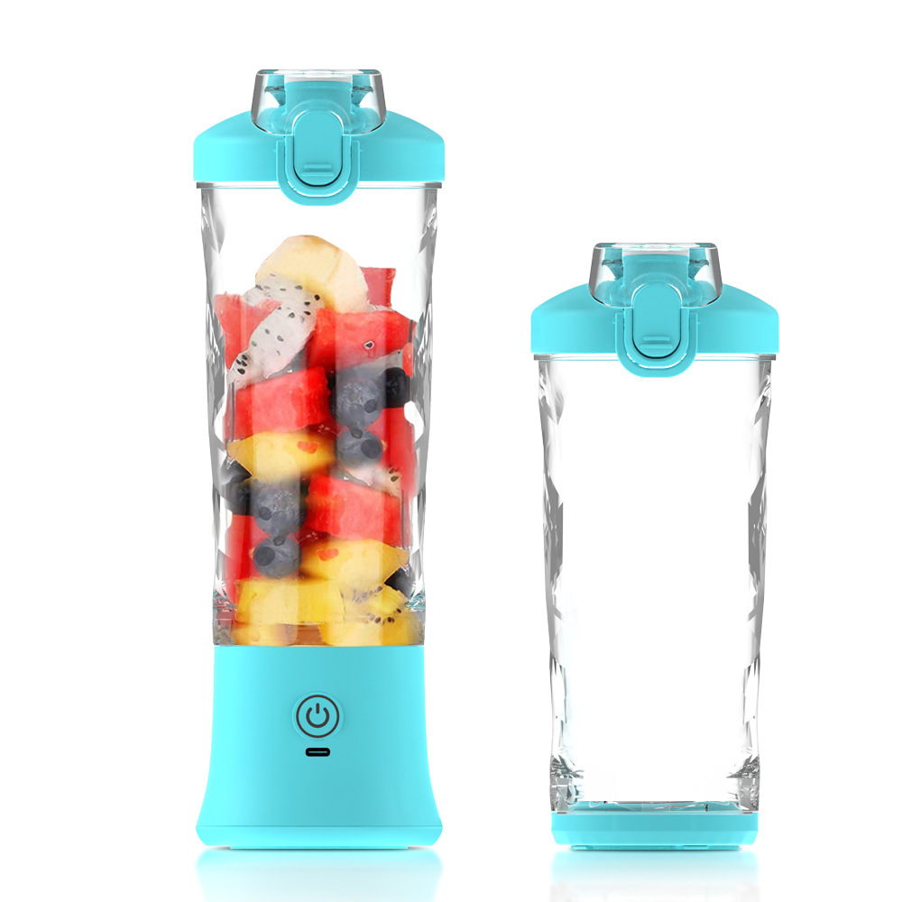 Cross-border New Product Juicer 600ml Large Capacity Juice Cup Charging Convenient Multifunctional Ice Fruit Cooking Machine