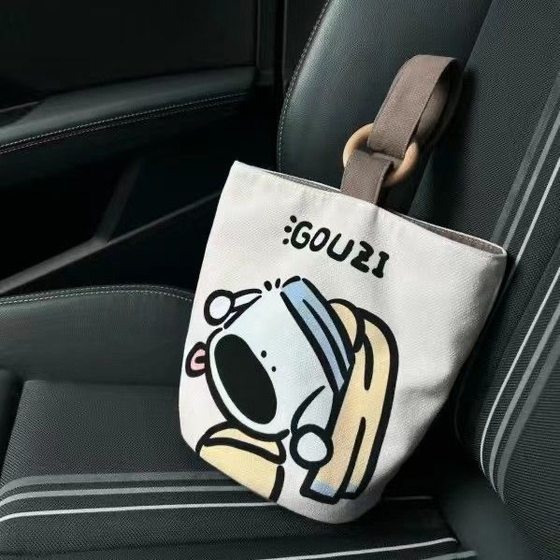 Office workers portable handbag canvas bucket bag cute bucket hand-carried lunch bag Baoma going out handbag
