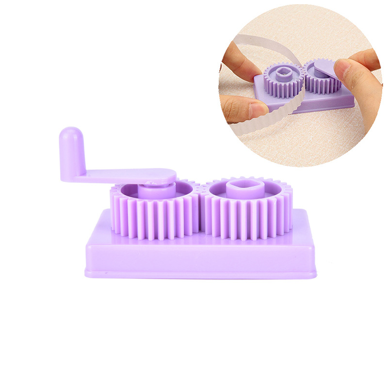 Paper wave shaper corrugated roll paper machine handmade tool material package corrugated paper handmade flower material