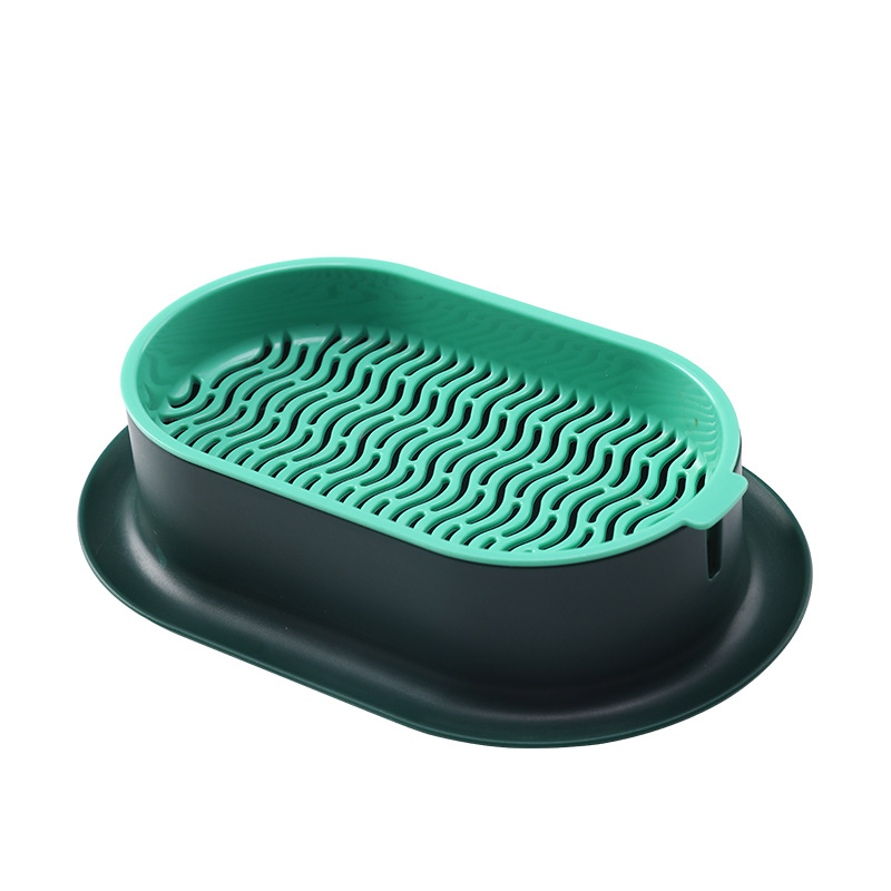 New cat grass potted lazy soilless hydroponic planting box cat grass pot wheat particle cultivation plate cup set wholesale