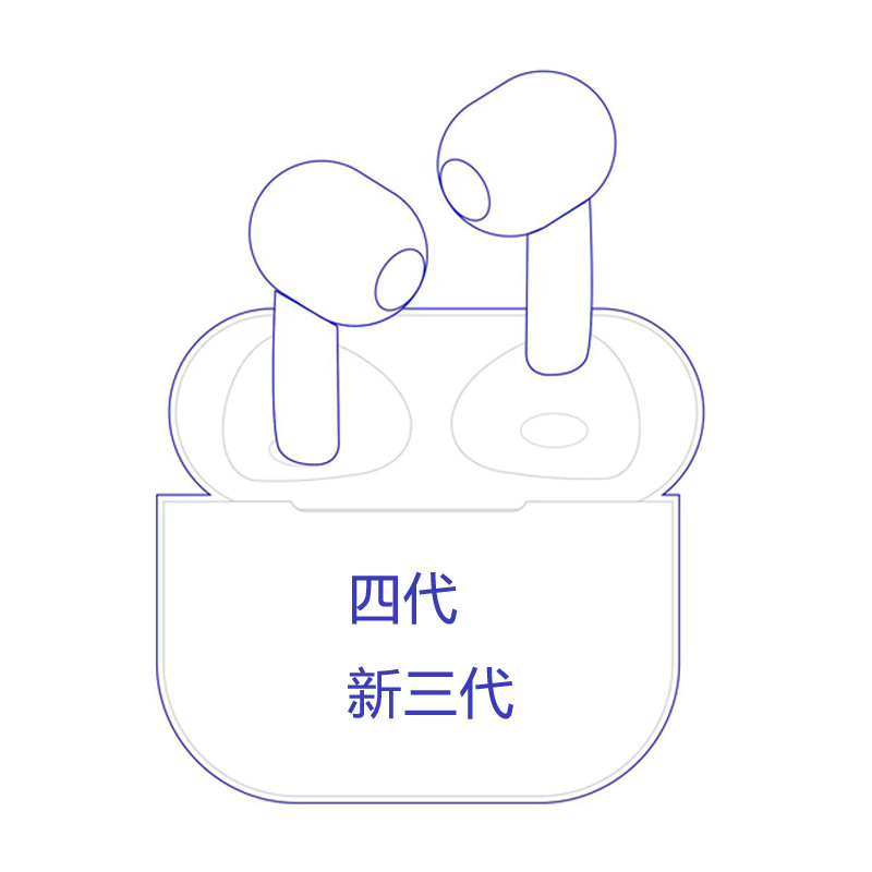 New Three Generation Bluetooth Headset Pro3 Wireless TWS Four Generation Bluetooth Headset Pro4 Five Generation Six Generation Bluetooth Headset