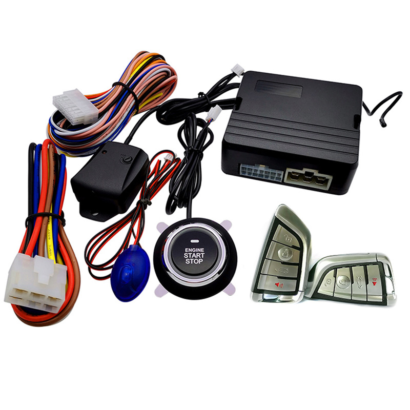 Kaiqisheng Bluetooth control car anti-theft device remote control start vibration alarm cross-border modification one-button start