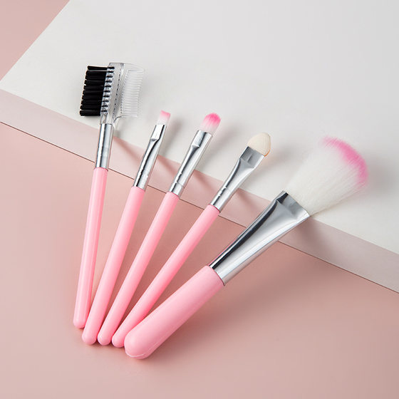 New 5 Brush Makeup Brush suit Pink Beauty Tools Eye Shadow Brush Makeup Brush Wholesale