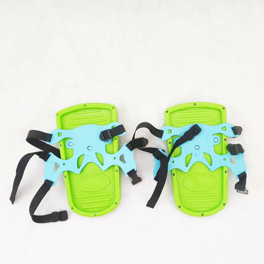 11-inch children's snow printed snow shoes dinosaur foot print winter snow shoes snow claw beach foot print shoe cover