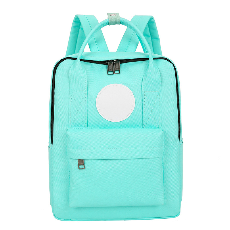 Primary school student schoolbag custom printing LOGO kindergarten children's schoolbag training class advertising raw materials portable schoolbag
