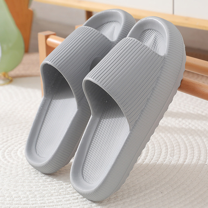 Thick-bottomed sandals and slippers for home women summer light Men's Home soft-bottomed bathroom indoor and outdoor slippers for lovers