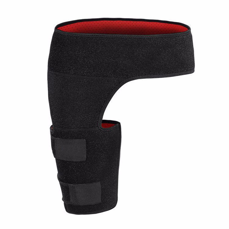 Cross-border fitness leg protector with groin anti-muscle strain hip protector with pressure thigh protector weightlifting sports protector