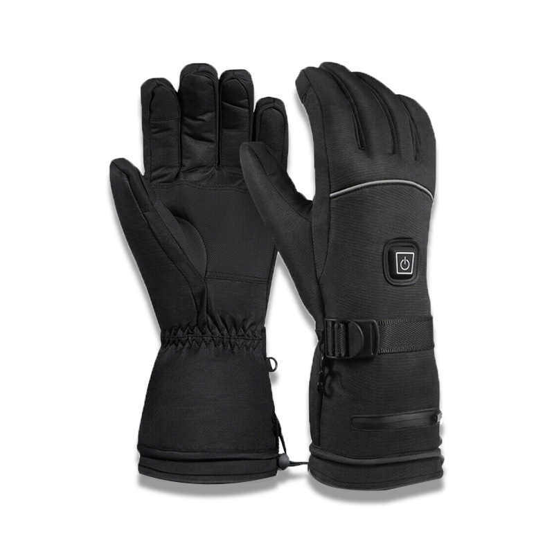 Cross-border Winter Ski Electric Heating Gloves Outdoor Thickened Warm Charging Heating Gloves Riding Heating Gloves Spot