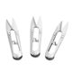Household stainless steel U-shaped yarn Scissors Spring cross stitch thread scissors fish thread sewing scissors color small scissors wholesale