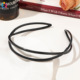 PC oval headband-glossy black