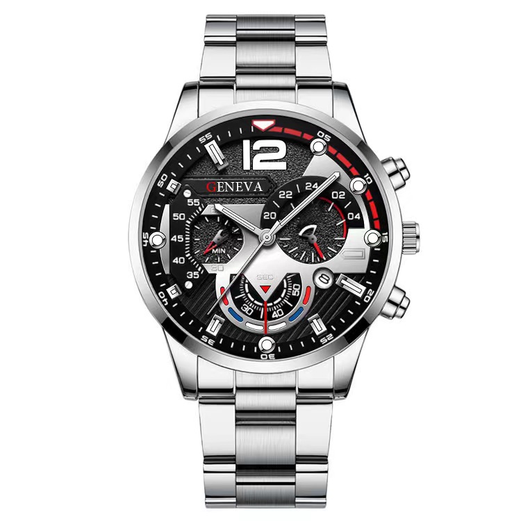 New generation of cross-border explosions men's watches fashion stainless steel with business watches luminous pointer