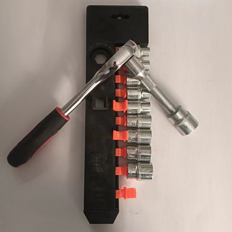 12-piece sleeve set small fly big fly combination tool auto repair machine repair home appliance repair 6.35MM12.5 ratchet