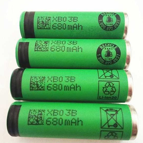 New Sony 14500 Lithium battery 3.7V680mAh rechargeable 5 electric toothbrush mouse flashlight dedicated