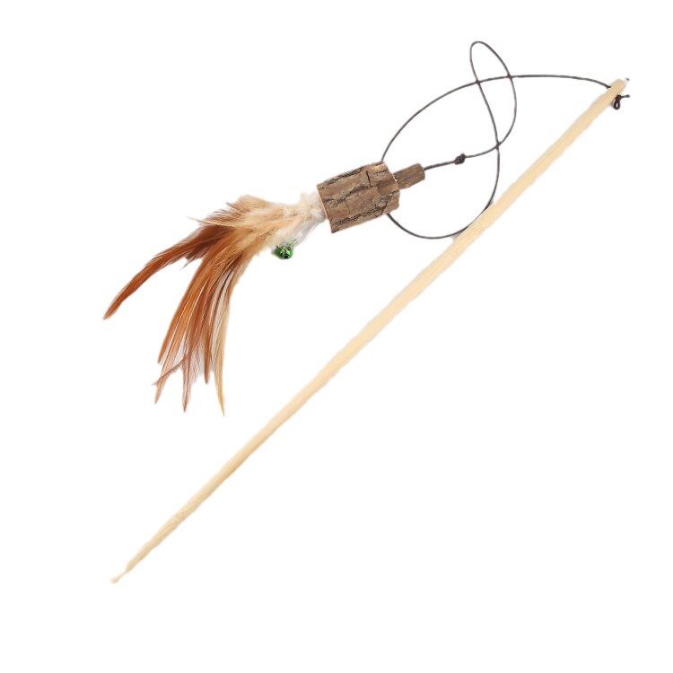 Cat Supplies Solid Wood Polygonum Kappa Cat Toy Stick Insect Gall Fruit Cat Toy Pet Supplies A Cat Toy