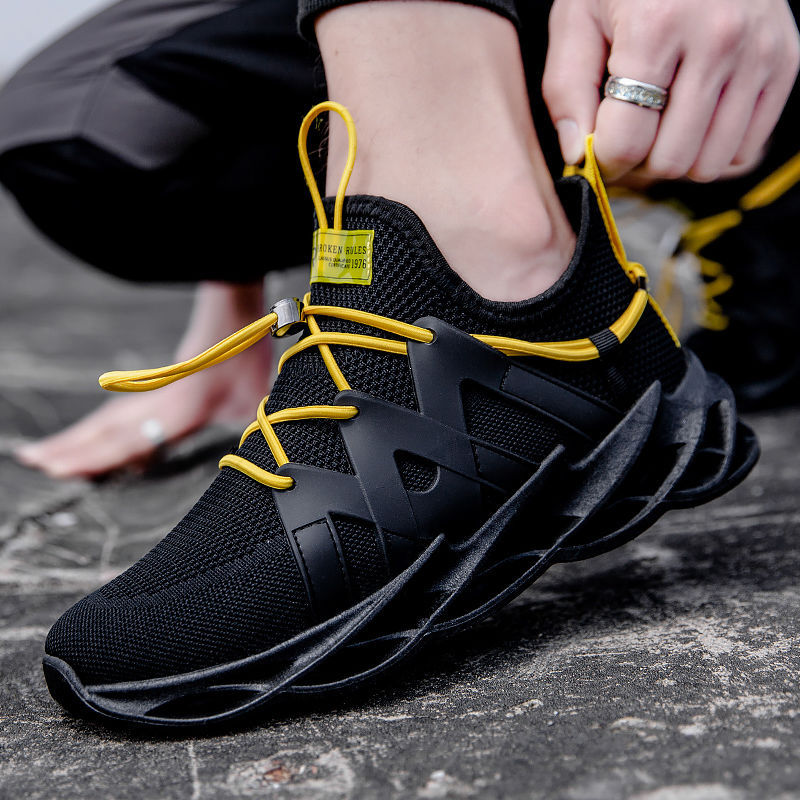 Cross-border foreign trade sneakers2022 Spring and Autumn New Sports Casual Shoes Trend Blade Men's Shoes Student Running Shoes