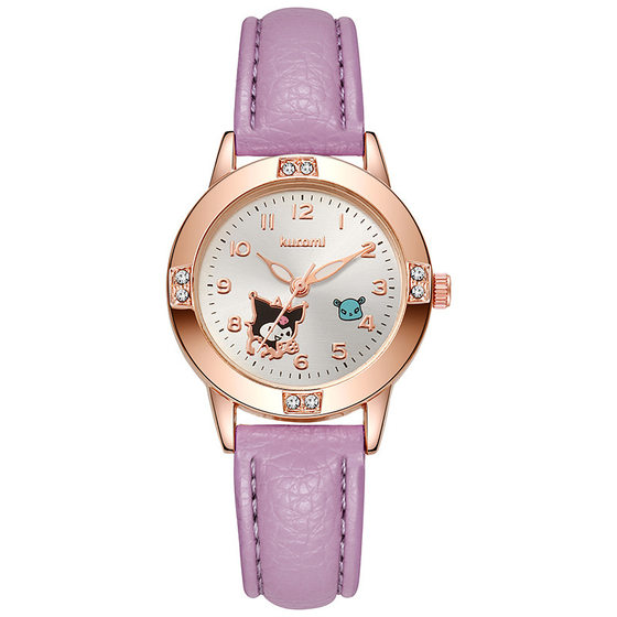 Rose gold diamond belt watch middle school watch women's quartz watch cross-border watch wholesale