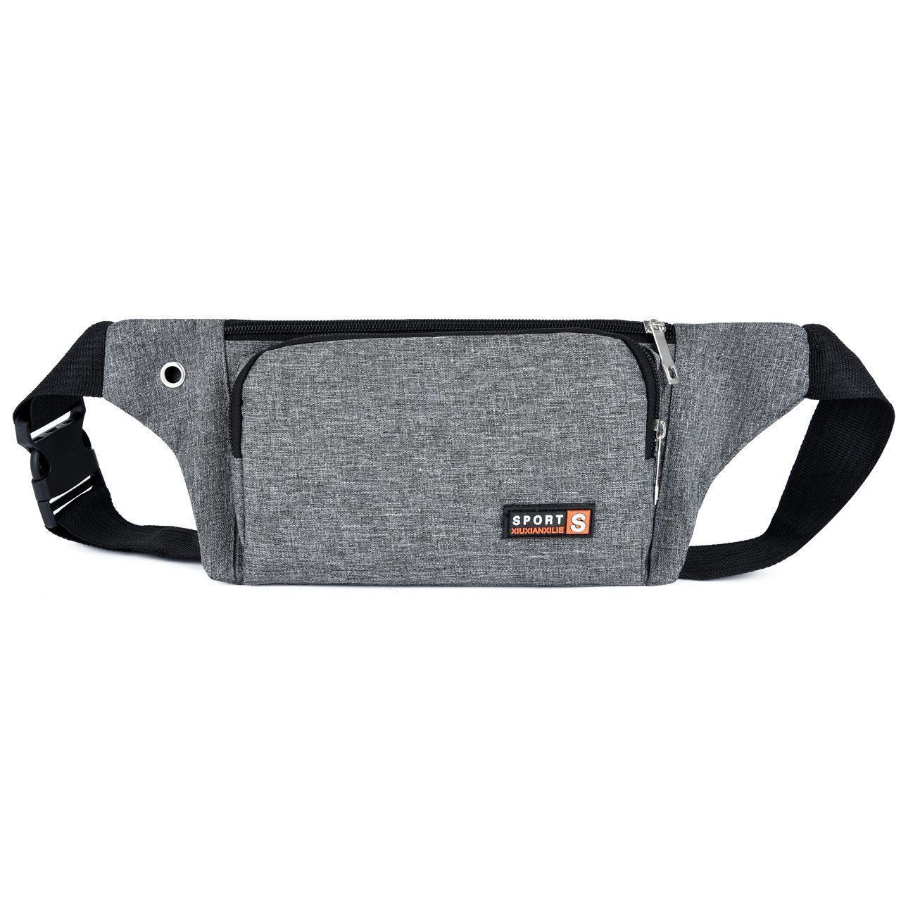 New factory direct outdoor sports waist bag crossbody mobile phone bag multi-color men's and women's cashier bag large capacity coin purse