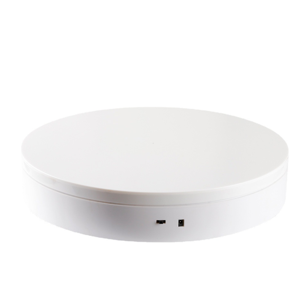 Cross-border three-in-one combination electric rotating disc display table model base photography photography left and right to turn electric