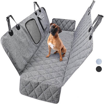 Amazon new dog car mat cross-border waterproof rear seat Car Pet car seat mat rear dog mat