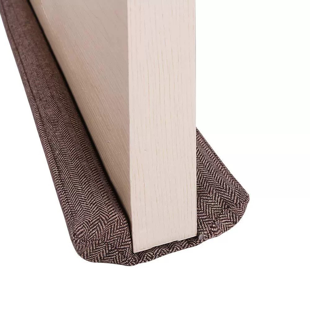 Amazon door stop, door barrier, dust-proof door seams, non-perforated double-sided fabric, warm sealing, long door