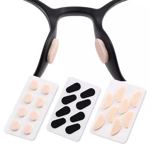 Glasses holder pad EVA glasses pad nose pad heightening non-slip nose pad soft sponge anti-squeeze nose pad worker