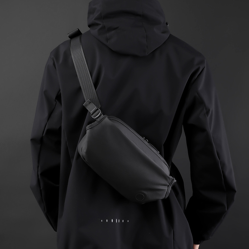 Wepower New Outdoor Men's Magnetic Buckle Shoulder Crossbody Bag Functional Crossbody Bag Waist Bag Multifunctional Chest Bag