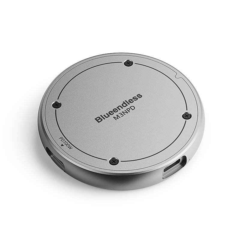 M.2 magnetic hard disk box nvme solid usb3.2 mobile hard disk box supports PD charging 2230/2242