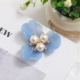 3-flap glazed blue