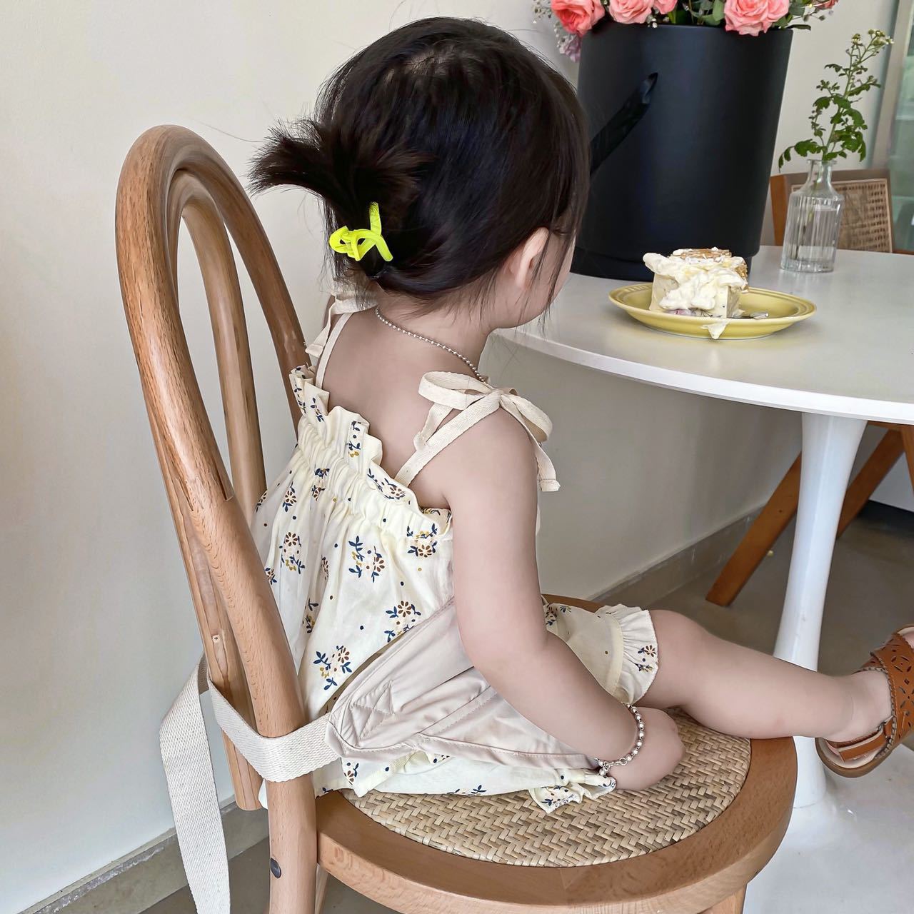 Ins Hanfeng New Baby Portable Dining Chair Fixed Belt Baby Safety Strap Children's Eating Out Artifact
