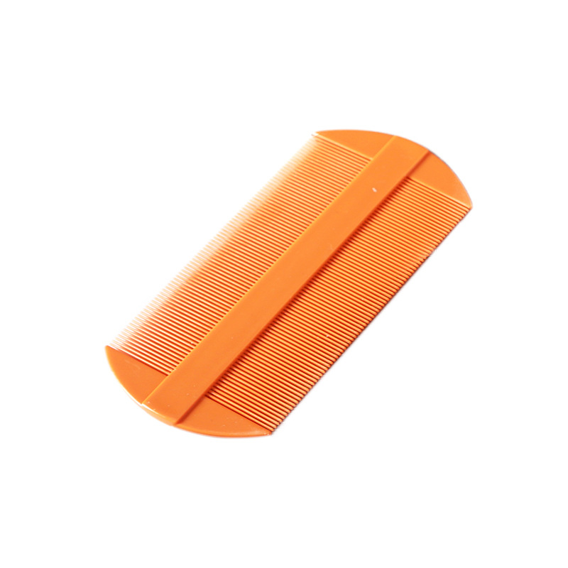Grate comb wholesale plastic double-sided comb to scalp lice comb two-dollar stall cat and dog lice removal