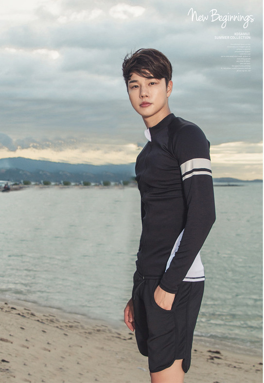 Diving Suit Zipper Split Long Sleeve Trousers Swimming Suit Sun Protection Couple Men and Women Jellyfish Suit Scuba Suit