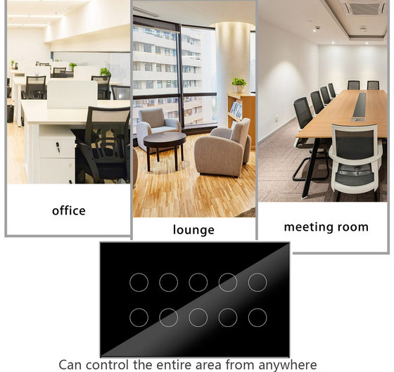 147 specifications 6/8/10 road graffiti wifi smart switch zero fire wire support setting power-off memory button light