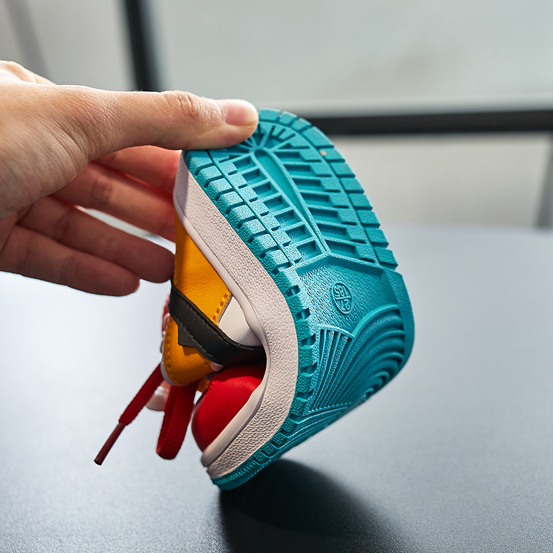 Children's board shoes 2023 spring new fashion brand M Bean breathable low-cut mandarin duck sneakers girls casual net shoes
