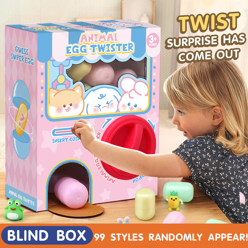 Children's Gashapon Machine Toy Gift Surprise Fun Egg Blind Box Children's Fun Game Machine Catch Doll Gashapon Machine