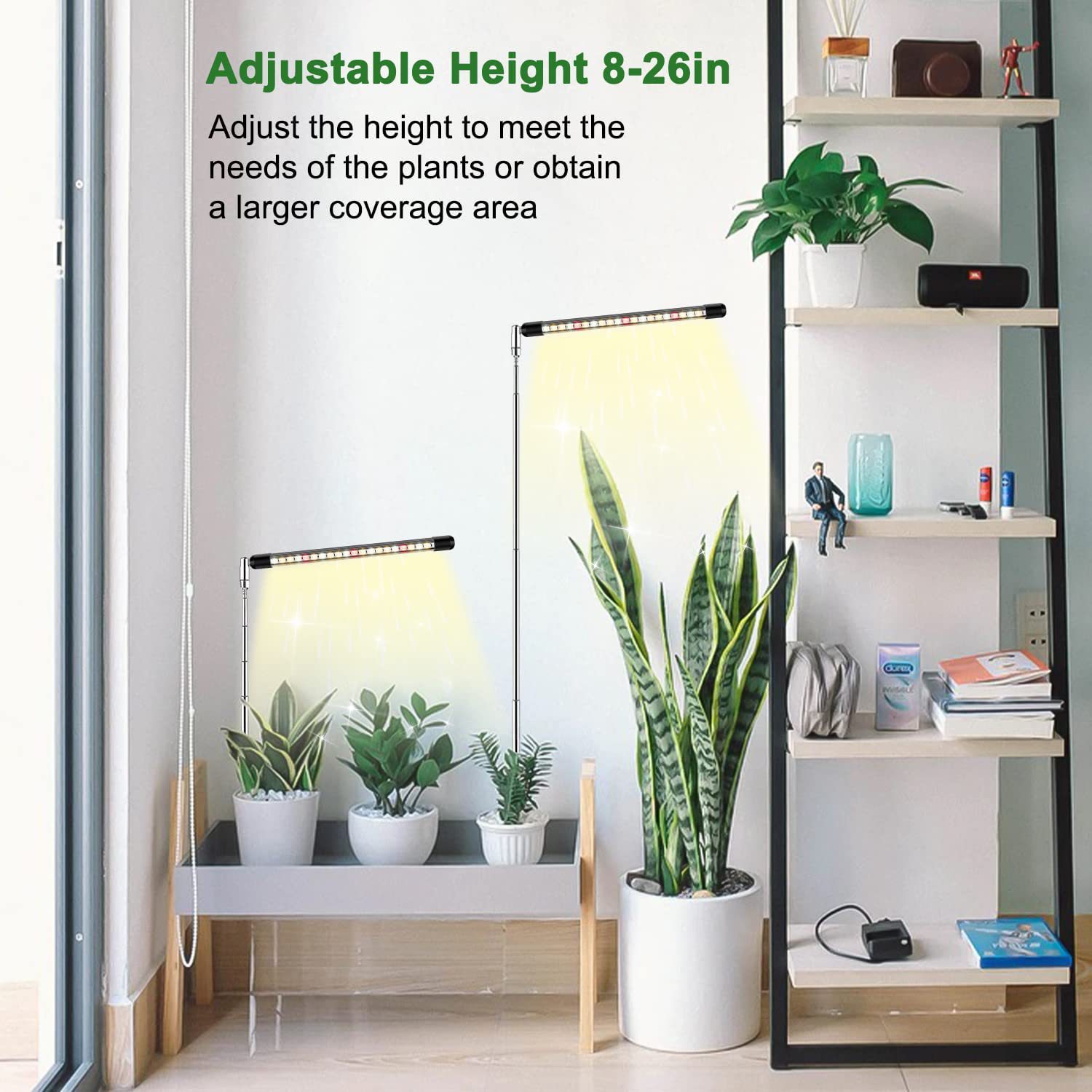 New telescopic height adjustment LED plant light indoor plate planting fleshy fill light Full Spectrum Plant Growth Light