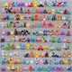 Cross-border Mini Pokemon Hand-made 144 Pocket Game Doll Doll Model Ornaments