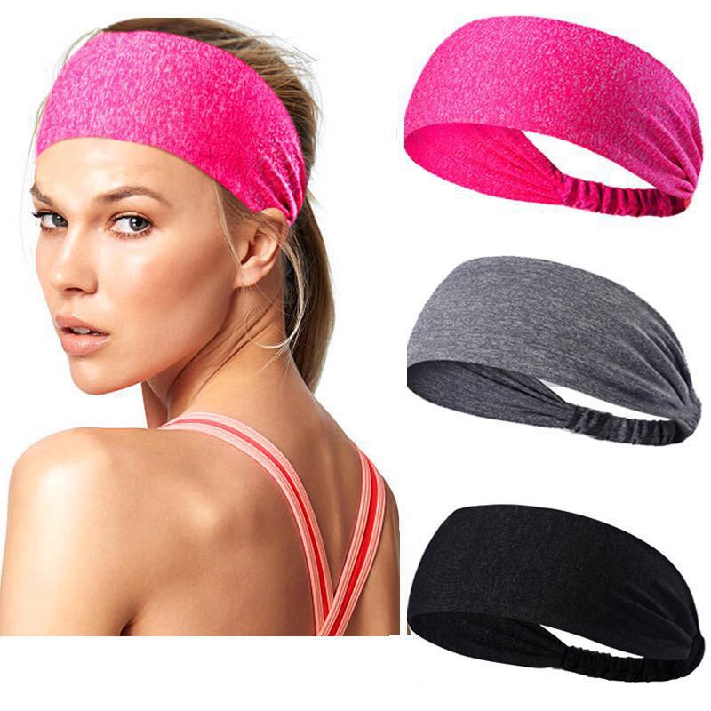 New multi-color sports hair band yoga running fitness antiperspirant headscarf sweatband face wash hair band headband