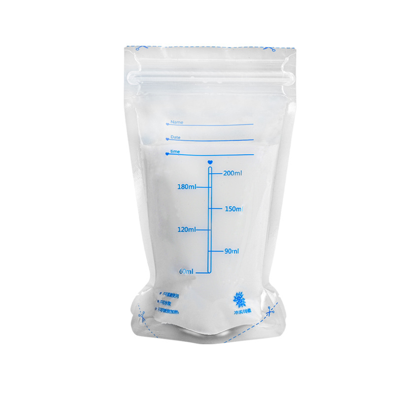 200ml spot portable baby milk bag milk storage bag frozen milk milk storage bag 30 pieces