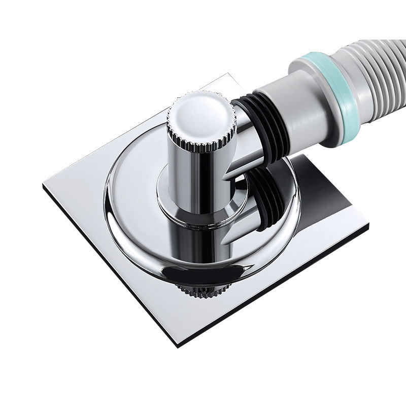 Han Shark PVC Washing Machine Dual-purpose Floor Drain Connector Drainage Water Deodorant Anti-overflow Water Toilet Tee Cover