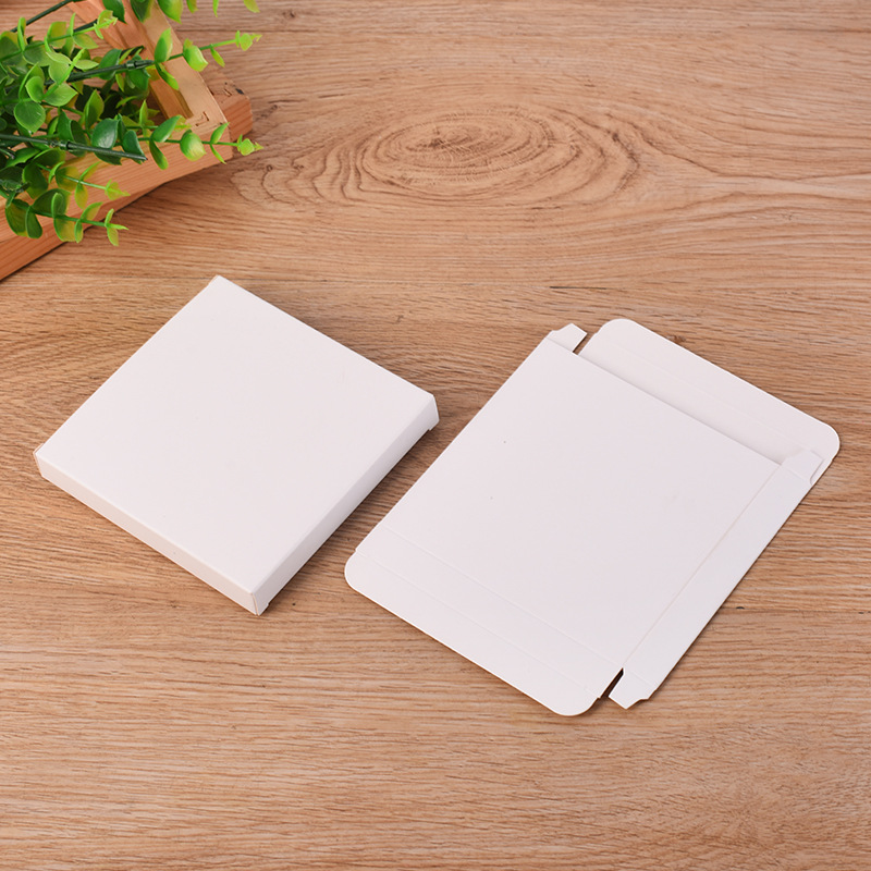 Supply Rectangular Small White Box Food Daily Digital Digital White Cardboard Colorful Blank Packaging Box Printed logo