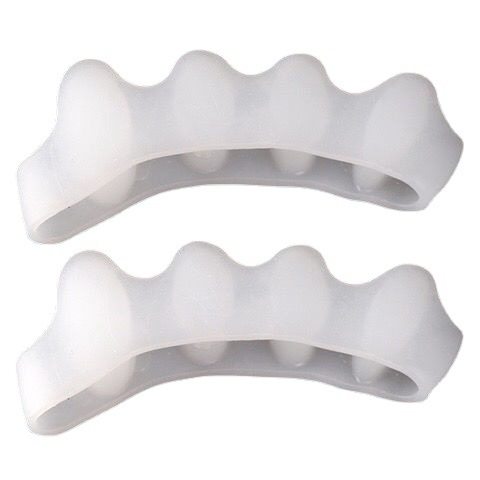 Big finger hallux valgus correction with big foot silicone toe overlap five toes split toe separation orthosis spot wholesale
