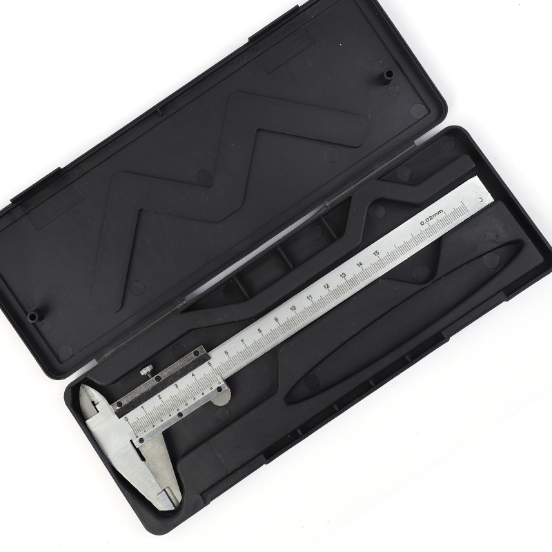 Wholesale high-precision vernier caliper inner diameter measurement high carbon steel 0-150mm depth ruler teaching vernier caliper