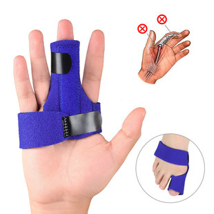Finger Fixture Belt Five Finger Sprain Protective Cover Index Finger Middle Finger Wear Protection Recovery Factory Wholesale