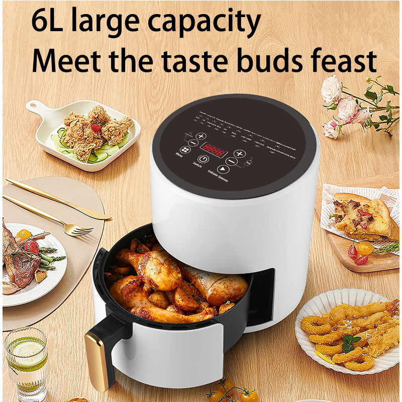 Air fryer 6L cross-border English Air fryer household large capacity multi-functional electric fryer 220V/110V