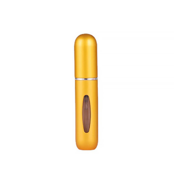Spot 5ml bottom filling perfume bottle perfume sub-bottling plastic liner cosmetics press mini spray bottle